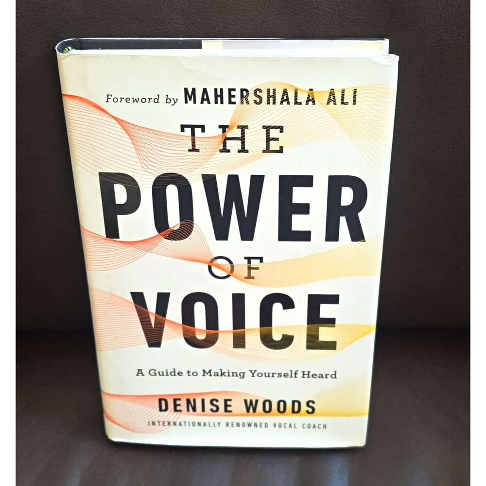 The Power of Voice Hardcover Book with Dust Jacket Guide